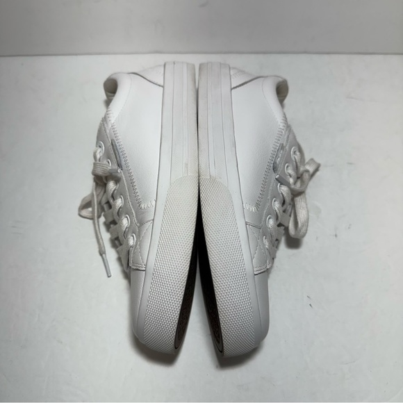 Taos Plim Soul Lux Leather White Sneakers, Women's Sz 7.5 Genuine Leather Shoes - Picture 11 of 14